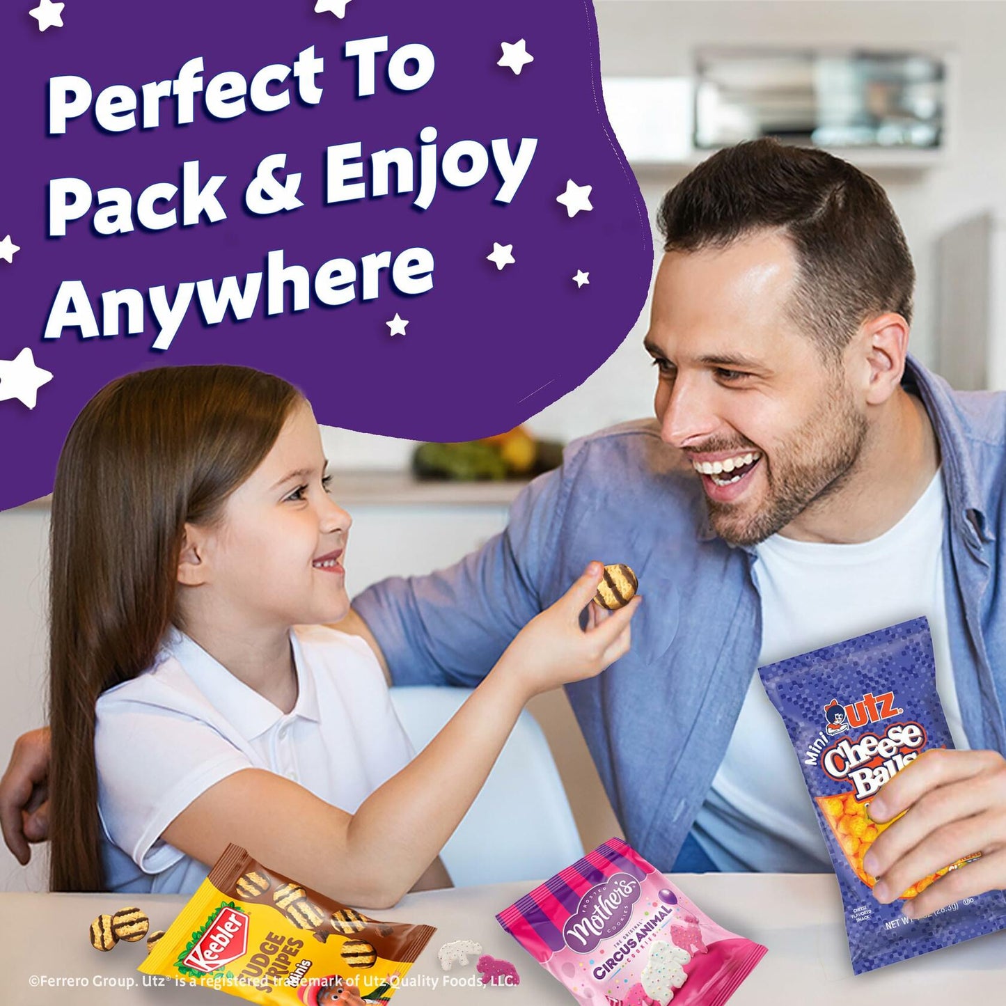 BestBy01/25 Keebler Sweet & Salty Mix 1oz Pack of 12 Assorted Snacks