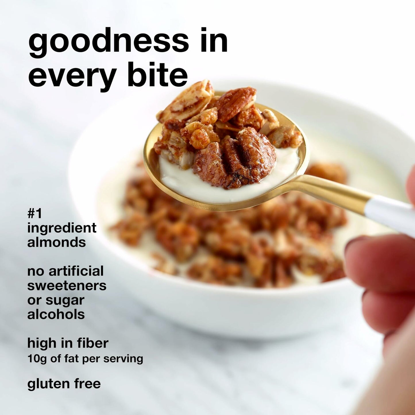 BestBy04/25 KIND Keto Granola Apple Cinnamon Nut GF Zero Added Sugar 1 Count