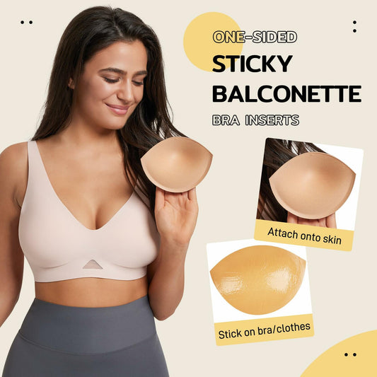 Niidor Sticky Bra Pads Inserts Double-Sided Invisible Push Up Enhancers