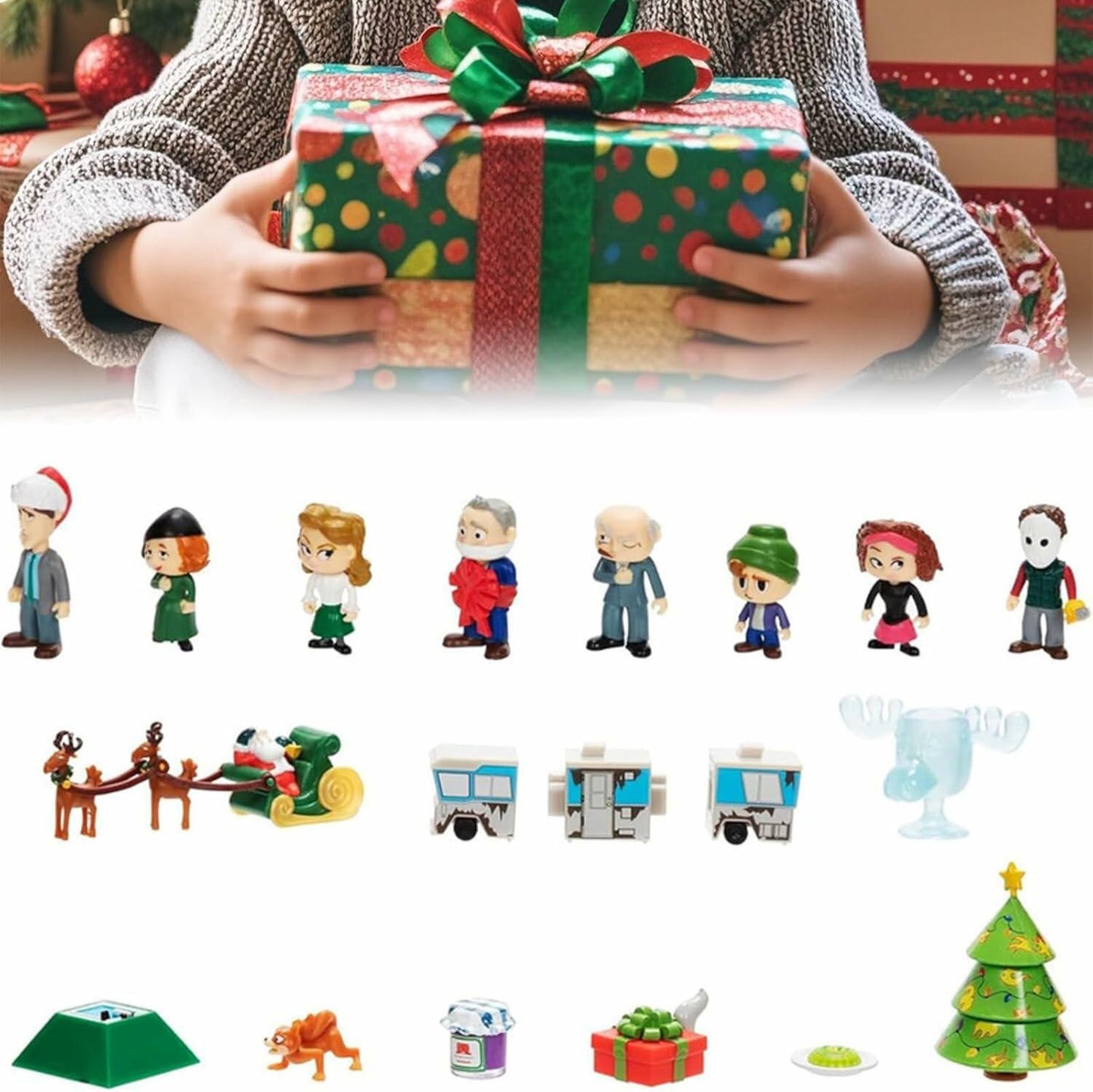 National Lampoon Christmas Vacation Advent Calendar 24 Figures Accessories 2025