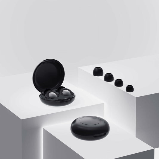 Reusable Silicone Ear Plugs Black Noise Cancelling 30dB Comfortable Swim