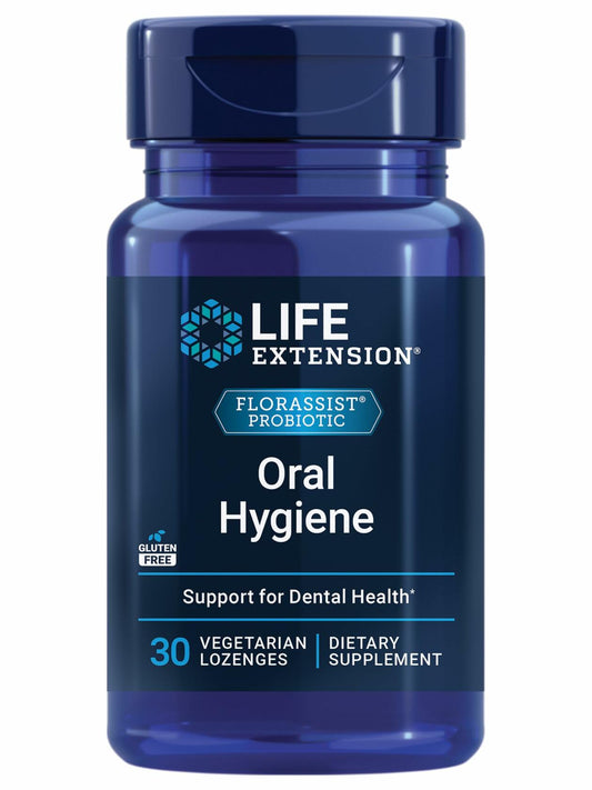 BestBy02/25 Life Extension FLORASSIST Oral Hygiene Probiotic 30 Lozenges