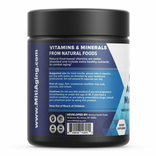 BestBy02/26 MitiAging Multi-Vitamin 30 Day Supply Natural Vitamins Minerals