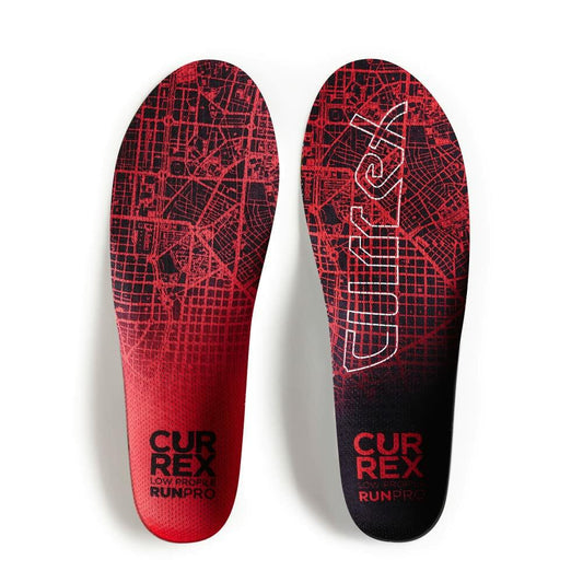 CURREX RunPro Insoles Low Arch XS - Arch Support Inserts for Running Shoes