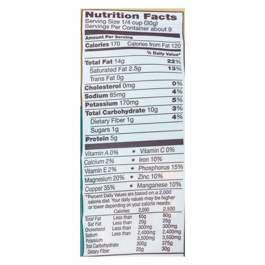 BestBy08/25 Back to Nature Sea Salt Roasted Jumbo Cashews Nuts 9oz, 9 Pack