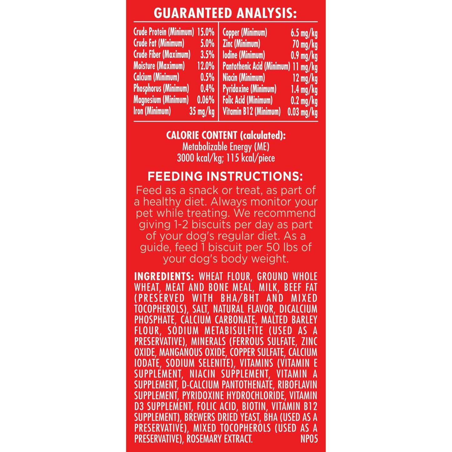 BestBy03/26 Milk-Bone Original Dog Treats 24oz Large Dogs Crunchy Biscuits