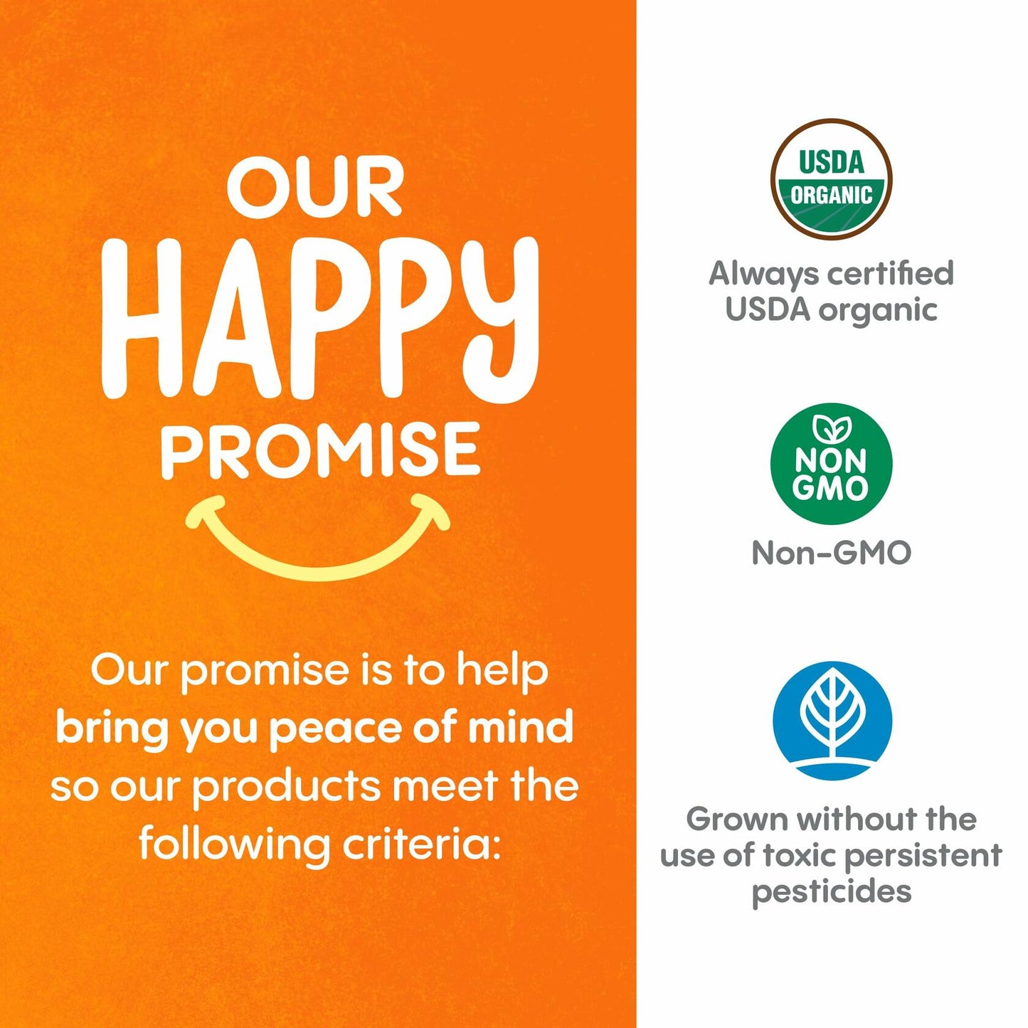BestBy07/25 Happy Baby Organic Digestive Support Stage 2 Baby Food 4oz Pouch x16