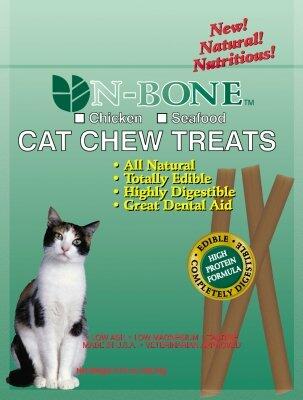 BestBy09/25 N-Bone Cat Chew Treat Natural Polymer NB11119 3.74 oz New