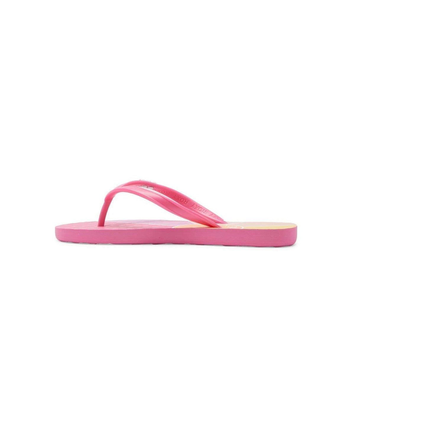 Roxy Girls RG Viva Sandal Flip-Flop Pink Overflow Size 5 Big Kid New