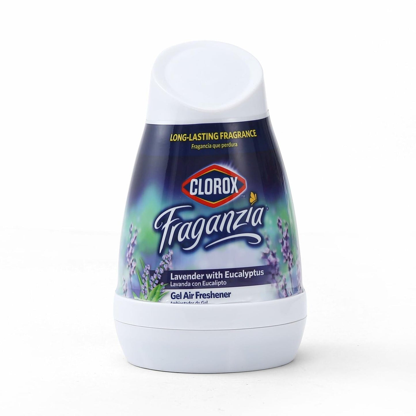 Clorox Fraganzia Gel Air Freshener Cone Lavender Eucalyptus 6oz 12 Pack