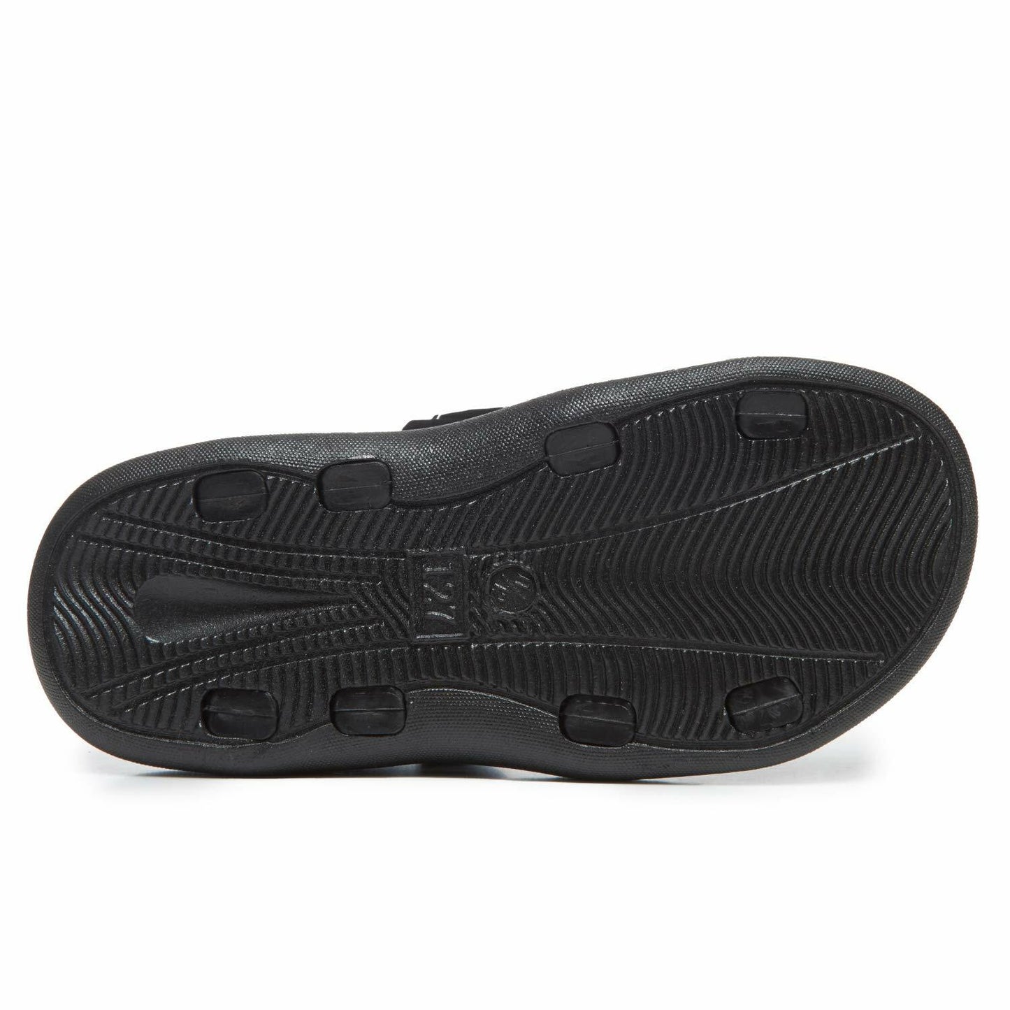 Skysole Boys Double Adjustable Strap Lightweight Slippers Royal Size 7-8 Toddler