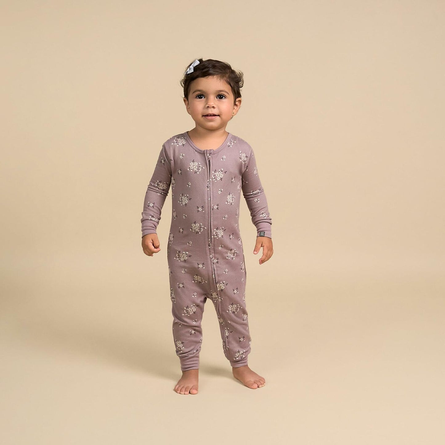 Gerber Modern Moments Baby Footless Pajamas Lilac Posies Size 4T