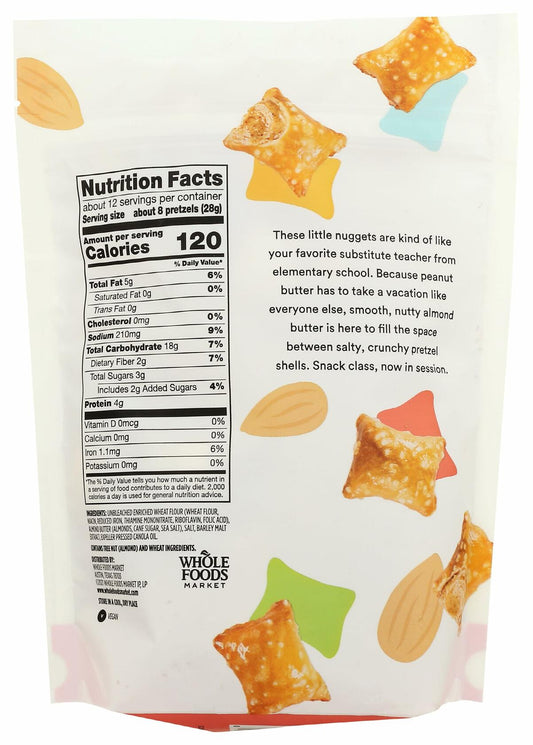 BestBy01/25 365 by Whole Foods Almond Butter Pretzel Nuggets 12 OZ Delicious