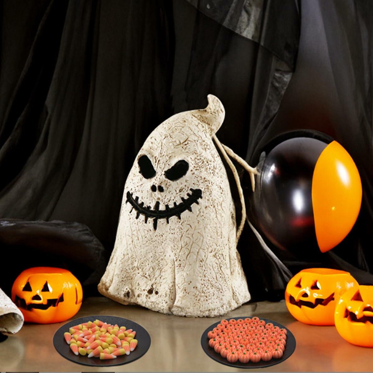 M2cbridge Halloween Resin Candy Corn Mini 3D with Eyepin 60pcs