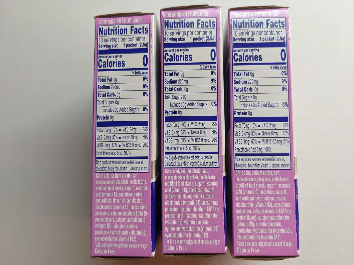 BestBy07/25 Propel Raspberry LemonadeDrink Mix Electrolytes&Vitamins 0.08oz 30ct