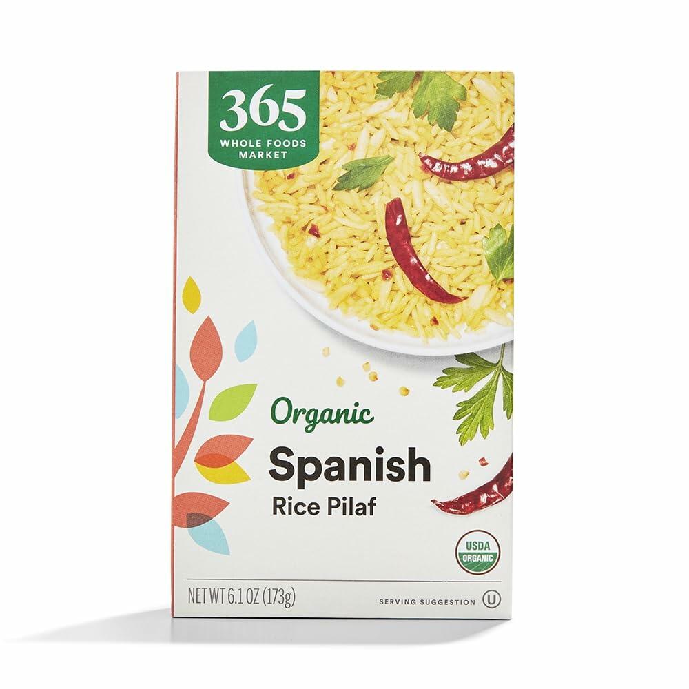 BestBy01/25 365 by Whole Foods Organic Spanish Rice Pilaf 6.1oz - Organic,