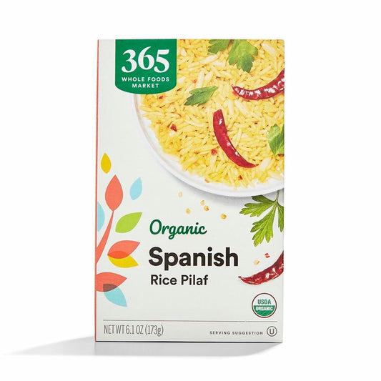 BestBy01/25 365 by Whole Foods Organic Spanish Rice Pilaf 6.1oz - Organic,