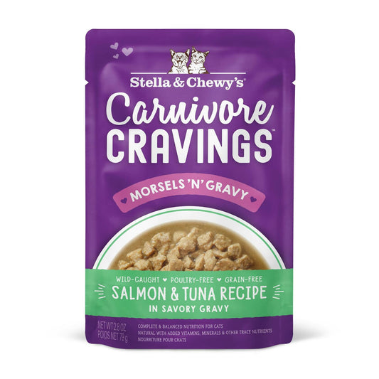 BestBy04/25 Stella & Chewy’s Carnivore Cravings Salmon & Tuna Wet Cat Food