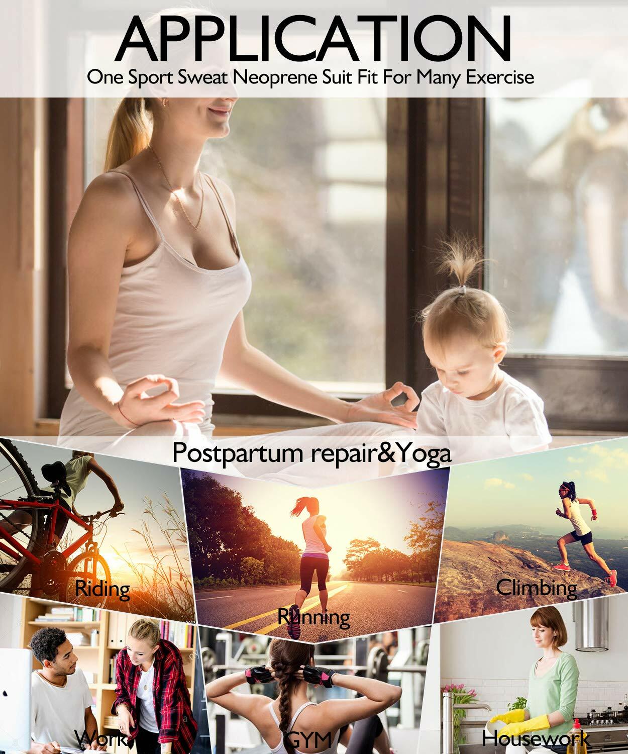 RIBIKA Women's Sauna Vest Sweat Waist Trainer Tank Top Fitness Size S