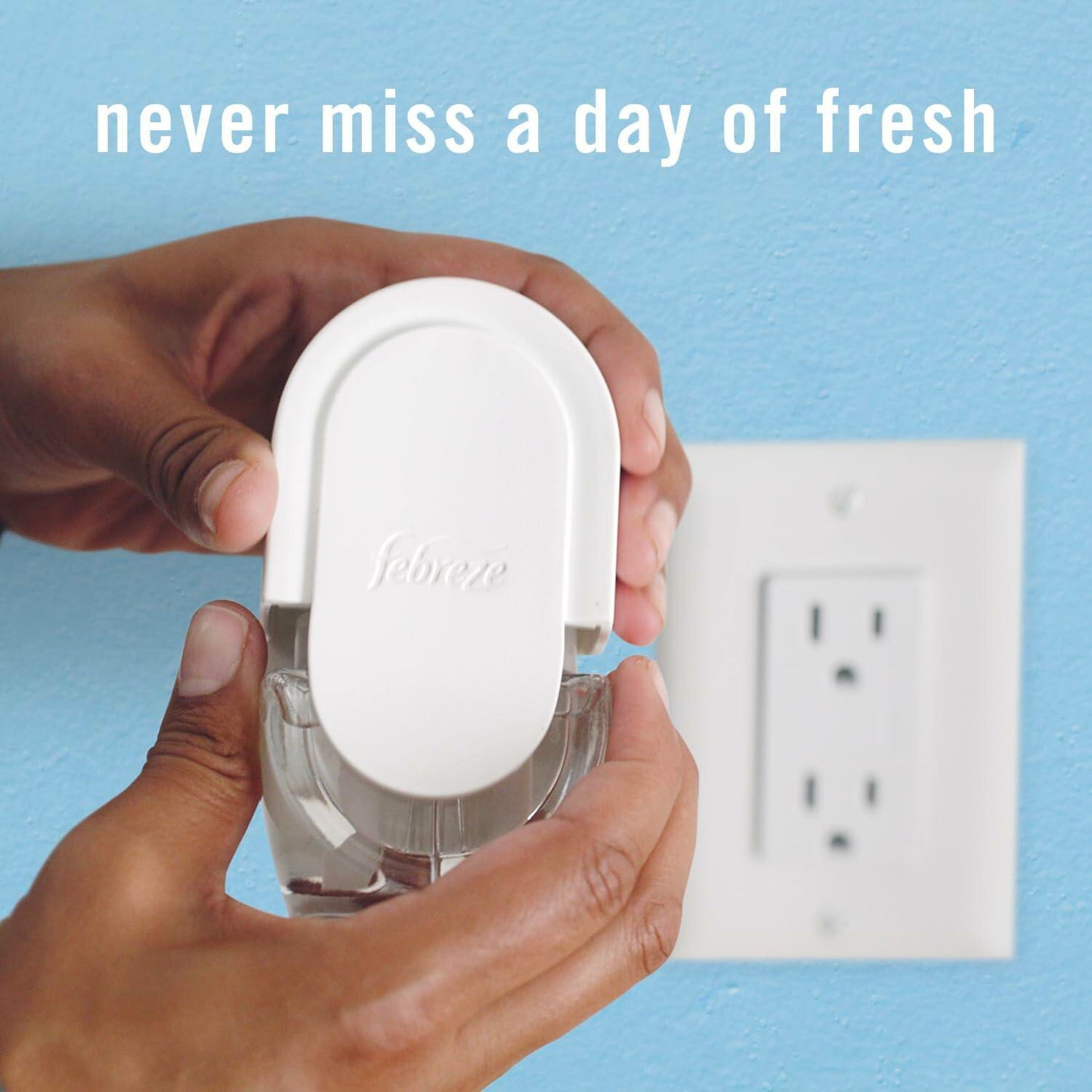 Febreze Plug In Air Freshener Refill Pumpkin Roll Scent 2 Count 0.87oz