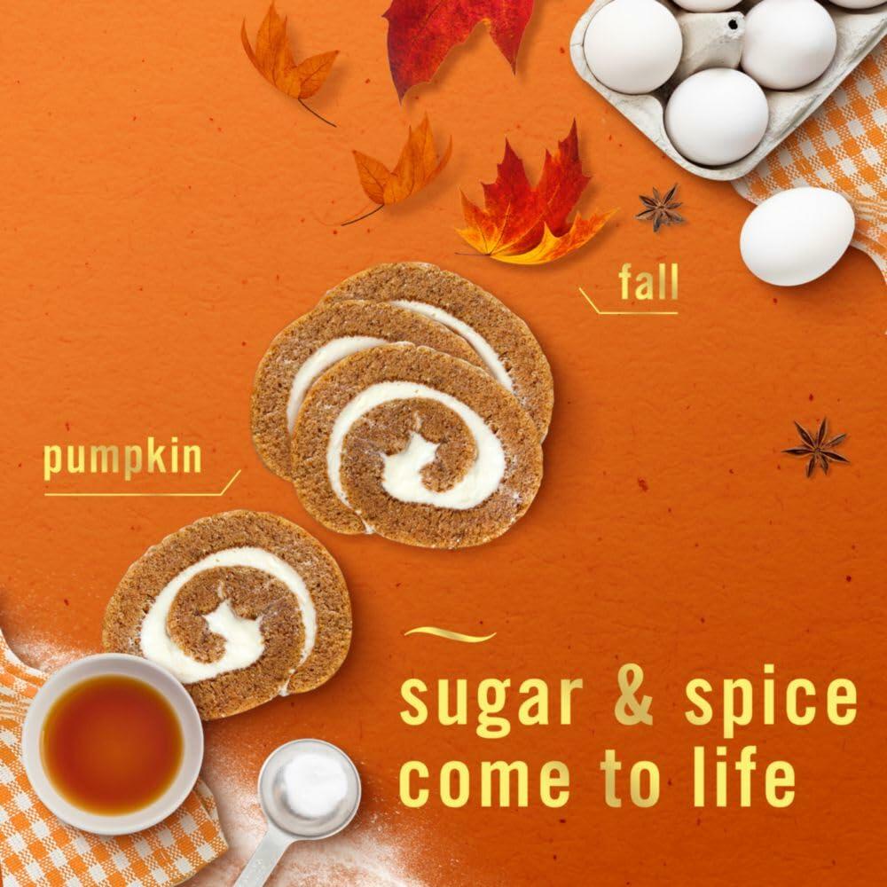 Febreze Plug In Air Freshener Refill Pumpkin Roll Scent 2 Count 0.87oz