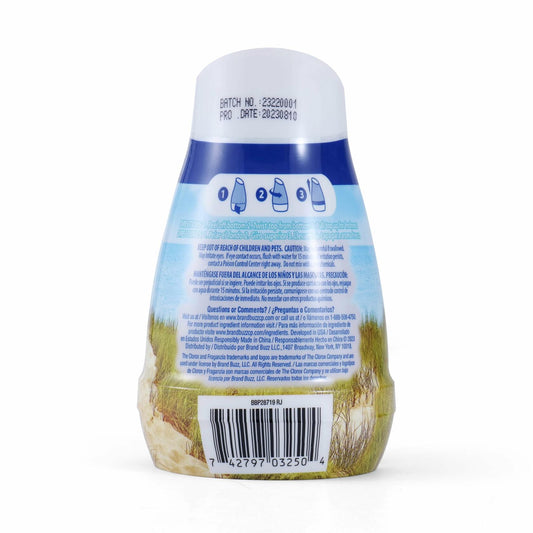 Clorox Fraganzia Cone Gel Air Freshener 6oz Fresh Ocean Breeze 1 Pack