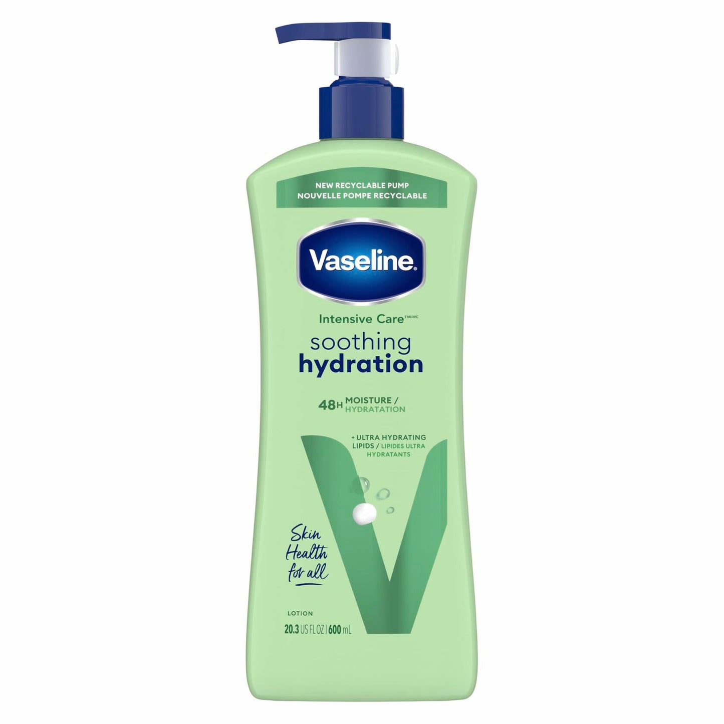 Vaseline Intensive Care Body Lotion Soothing Hydration for Dry Skin 20.3 oz