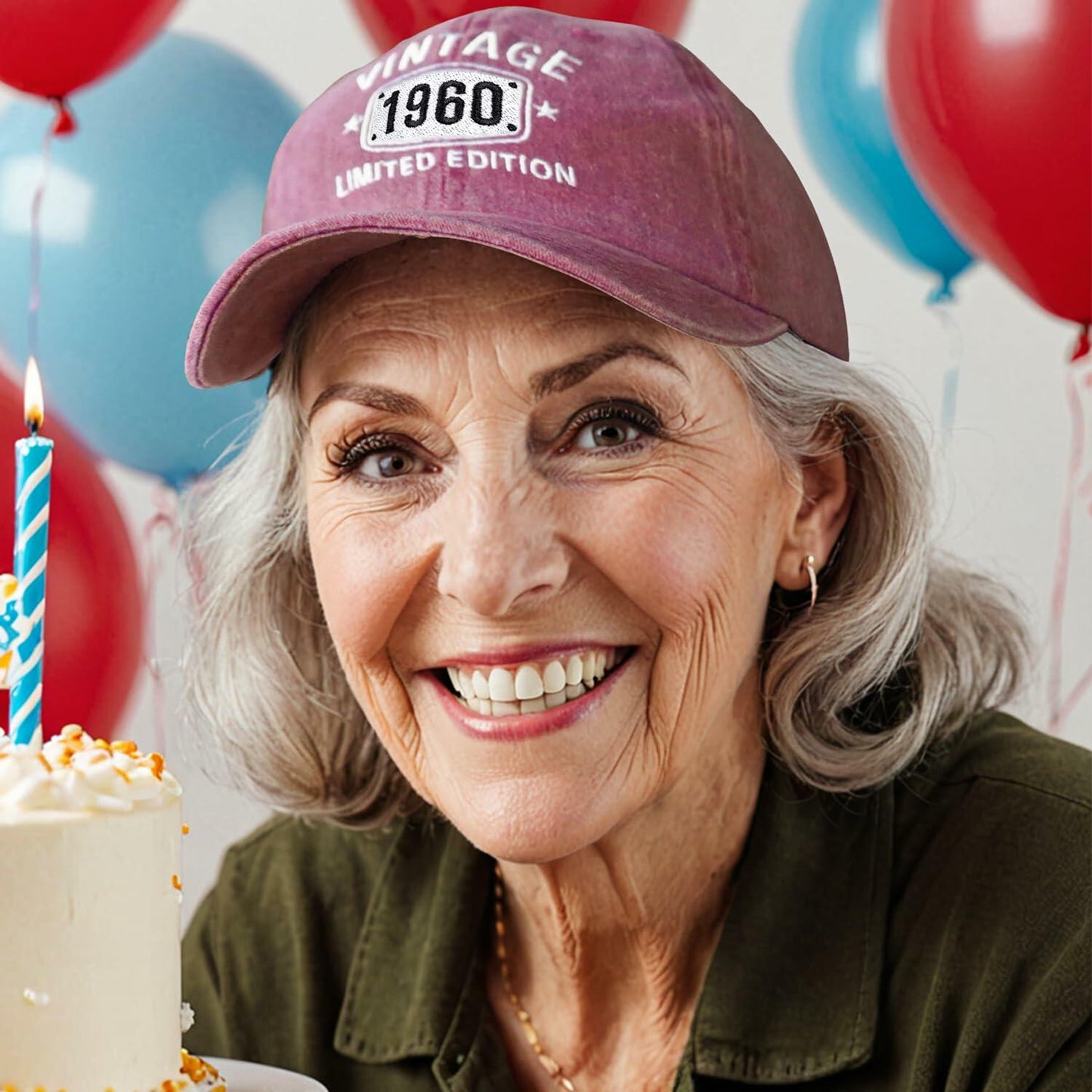 66th Birthday Vintage 1959 Embroidered Baseball Cap - Unisex Hat New