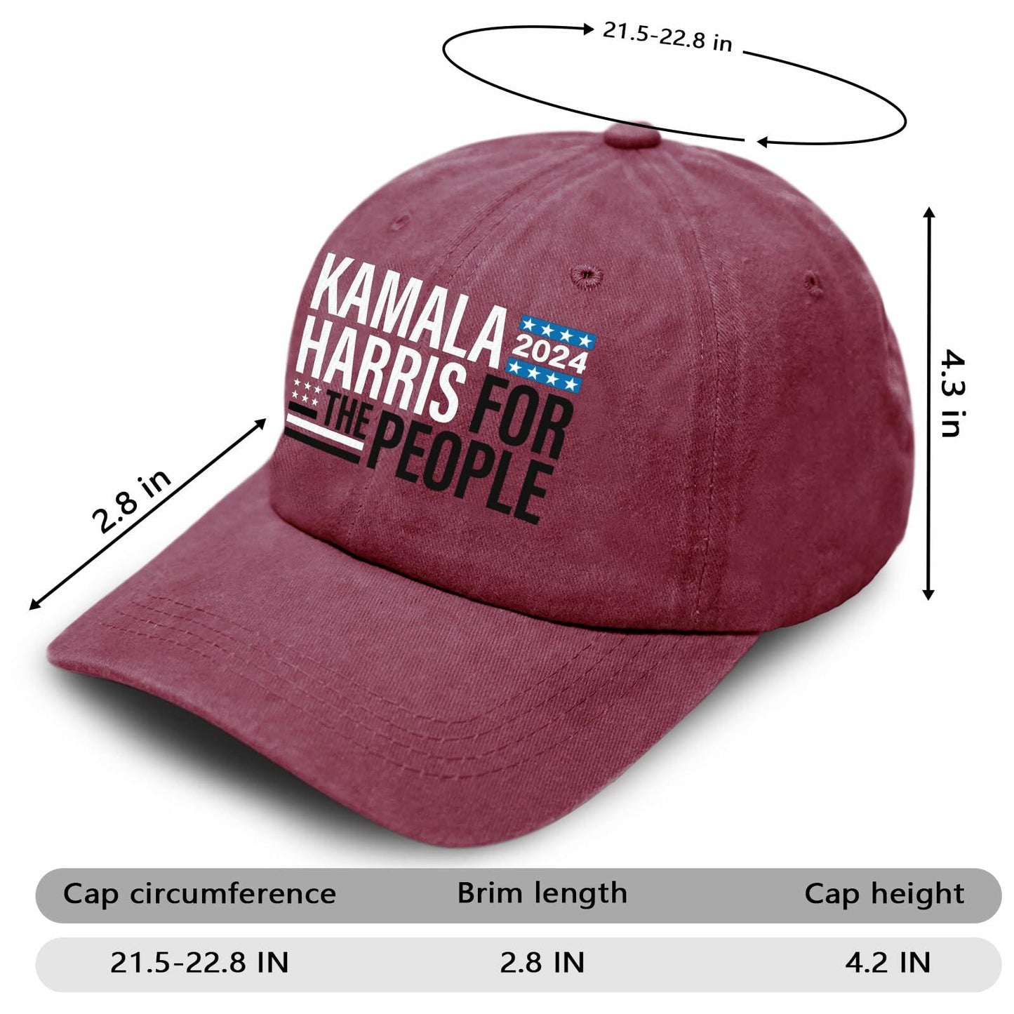 Hat for The People Classic Adjustable Cap 2024 New Fashion Unisex