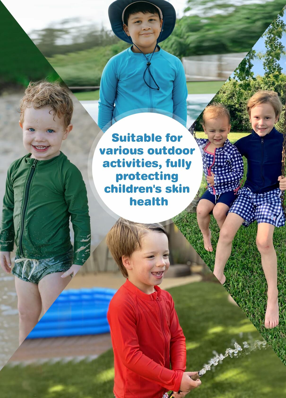 MIVEI UPF 50+ Rash Guard Swim Shirt Long Sleeve Quick Dry - Size S