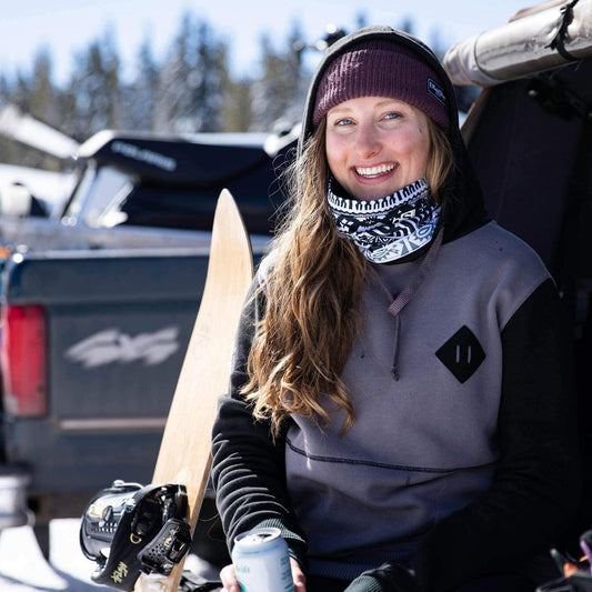 BLACKSTRAP The Tube Dual Layer Neck Warmer Ski Mask Army Olive Size One Size