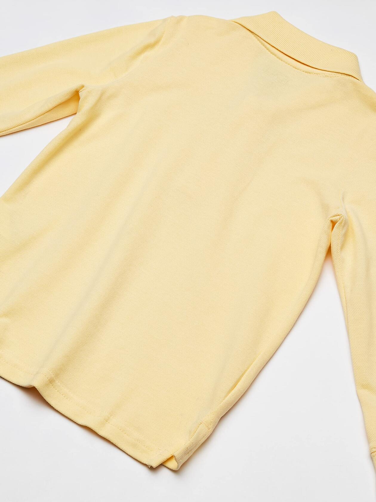 The Children's Place Long Sleeve Polo Shirt Yellow 6-9 Months New