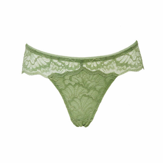 Huit Women's Cheeky Bikini Forest Green - Stylish & Comfortable Swimwear
