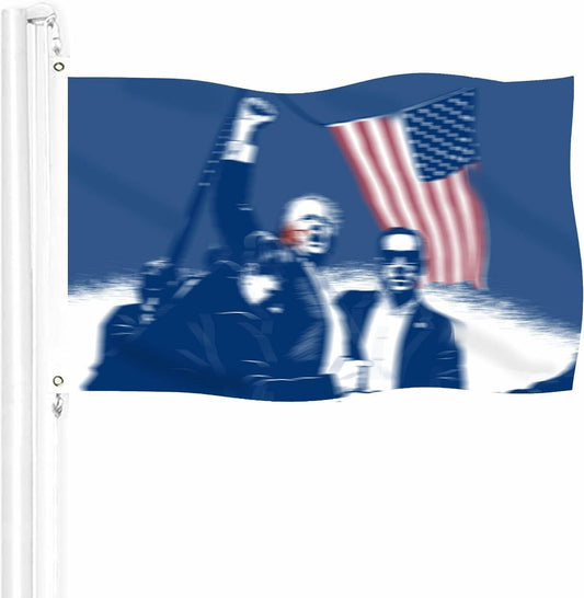 Fight Flag 3x5 Ft Double Sided 3-Ply Ultra-Thick Outdoor Indoor Flag