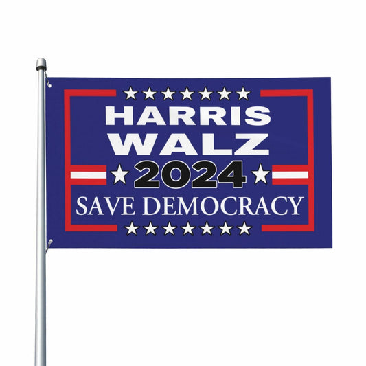 Walz 2024 Kamala Harris Flag 3x5 Ft President Indoor Outdoor Yard Decor