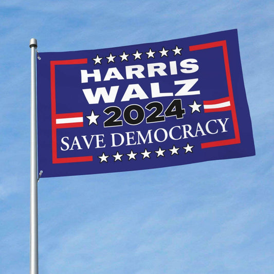 Walz 2024 Kamala Harris Flag 3x5 Ft President Indoor Outdoor Yard Decor
