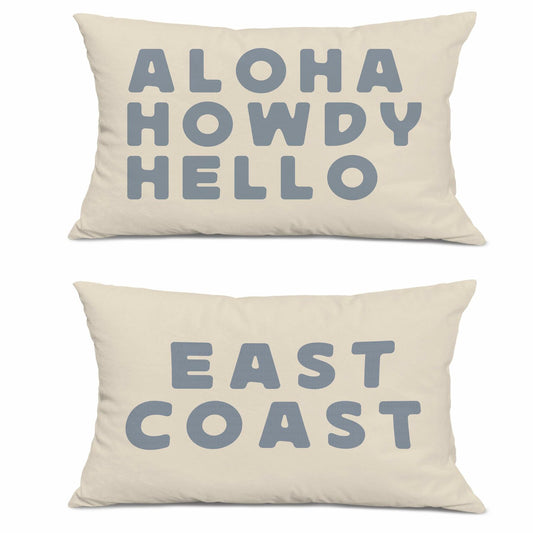 okaxscm Coastal Cowgirl Western Pillow Covers 20x12 Set of 2 Lumbar Throw