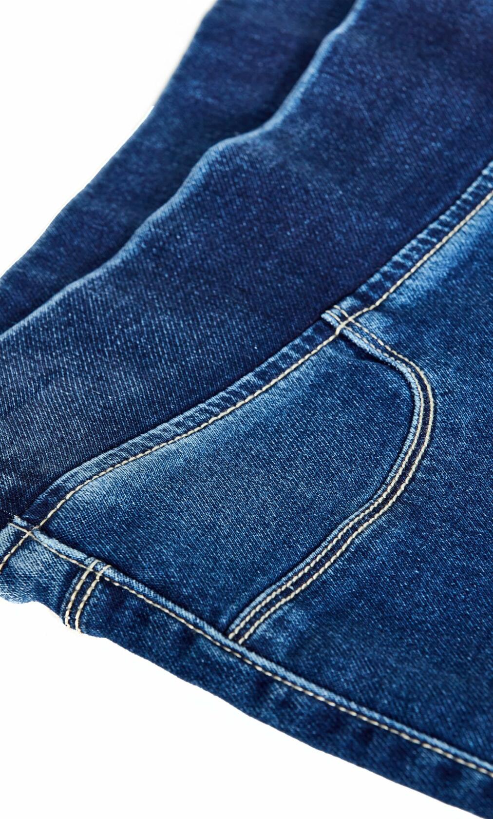 Avenue Women's Plus Size Pull On Cropped Denim Legging Mid Wash