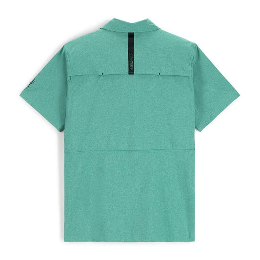 Spyder Mens Canyon Short Sleeve Shirt Verdant Green – Size Medium