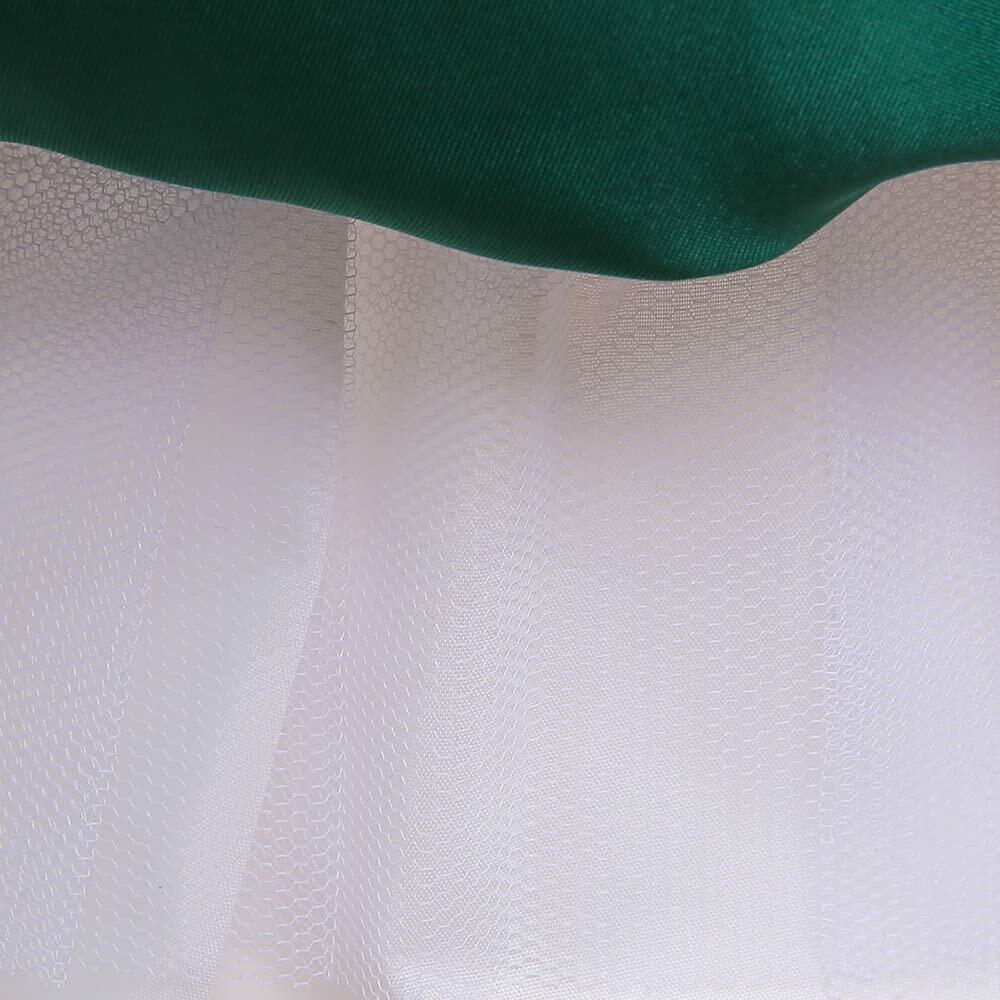 guchoo Girls Christmas Flower Ball Gown Dress Green, Size 12-18 months