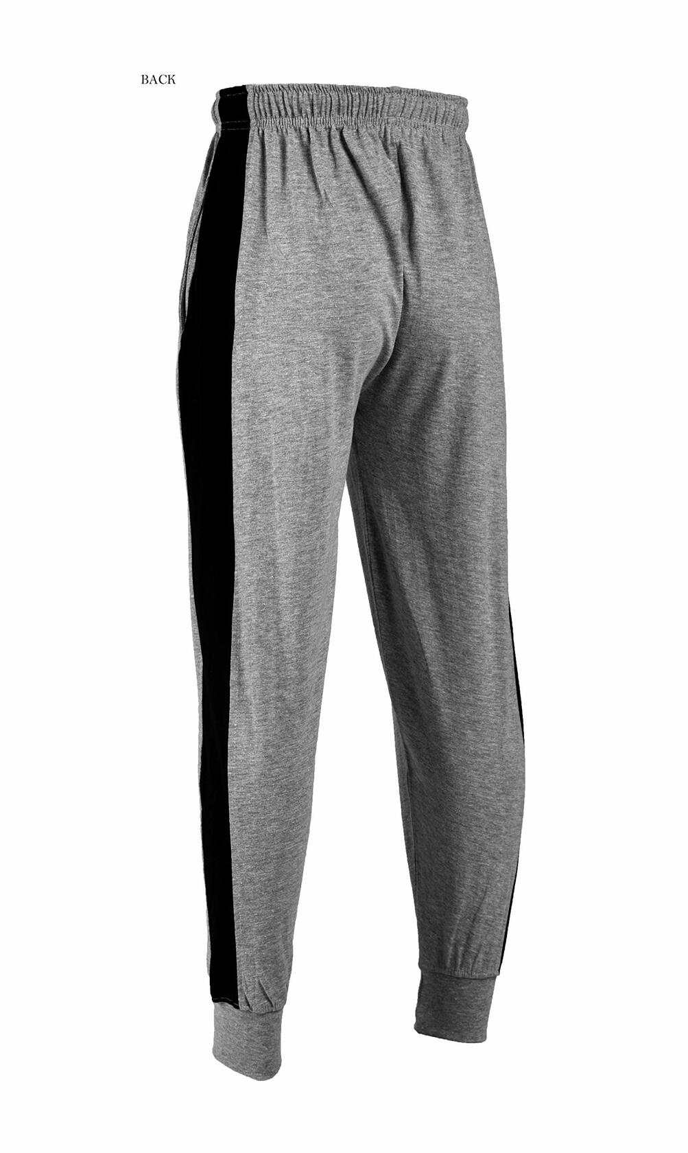 Chopper Club Boys Slim Fit Joggers Cotton Blend Grey Melange Size 6