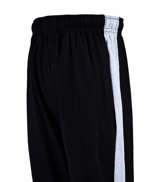 Chopper Club Boys Slim Fit Joggers Cotton Blend Grey Melange Size 6