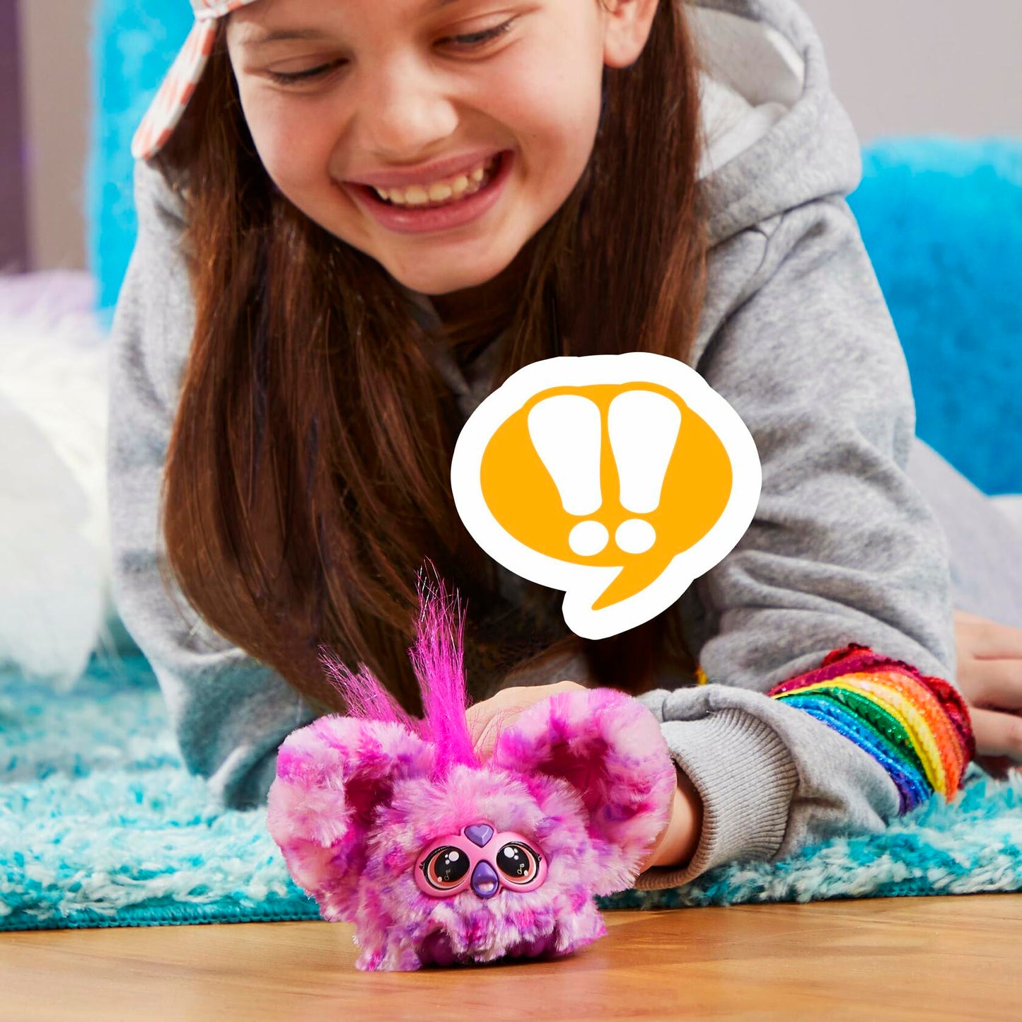 Hasbro Furby Furblets Hip-Bop Mini Friend 45+ Sounds Electronic Plush Toy