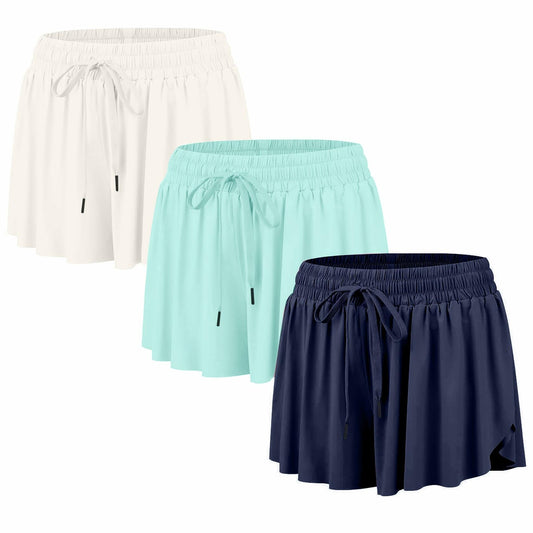 Girls 2-in-1 Athletic Shorts Pink Toddler Running Pocket Flow Size XS