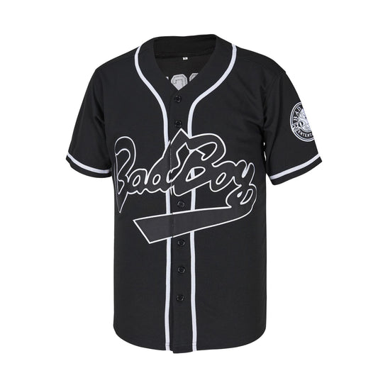 ACAIL Biggie Bad Boy Movie Baseball Jersey Stitched Black Size M