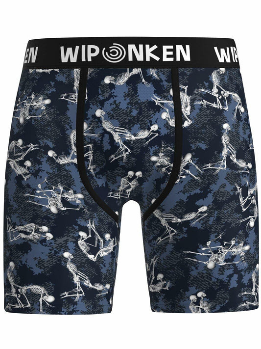 WIPONKEN Men's Boxer Briefs Moisture Wicking No-Fly Underwear Size S