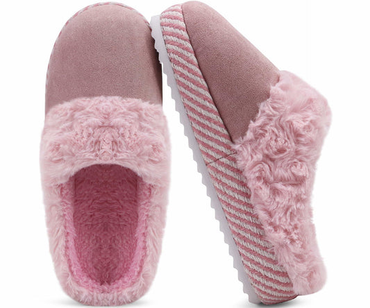 ONCAI Women's Slippers 2025 Light Pink Size 8.5 US Cozy Rubber Sole