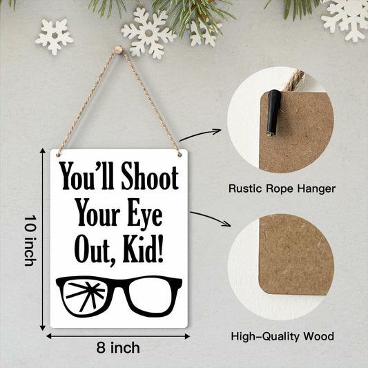 Christmas Vacation Metal Wall Decor Sign 8x10 Inches Holiday Movie Poster