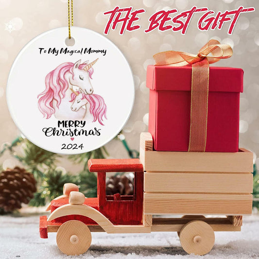 To My Magical Mommy - Christmas Ornament Gift