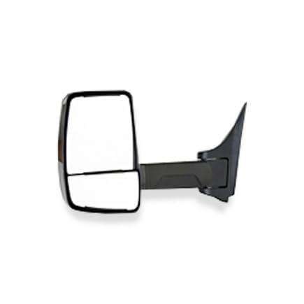 Velvac 709931 LH Manual Heated Door Mirror Black for GM Topkick